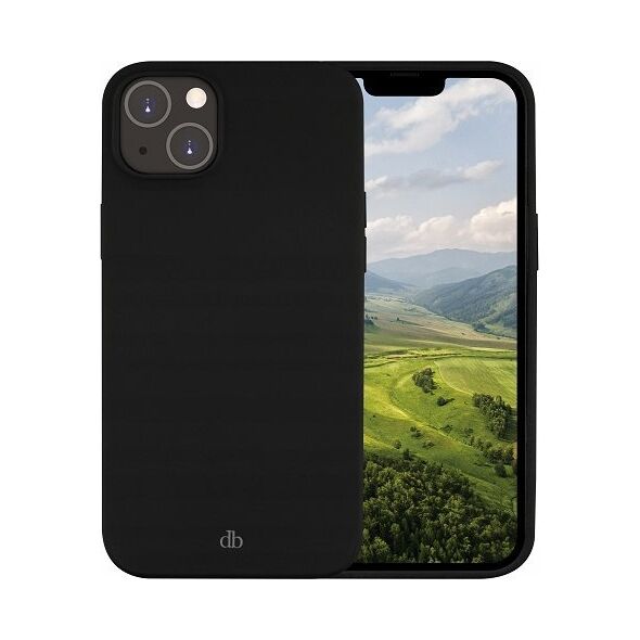 dbramante Monaco - Silicone MagSafe Case for iPhone 14 - Night Black