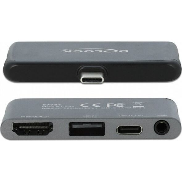 Delock Mini Docking Station for iPad Pro with 4K 60 Hz