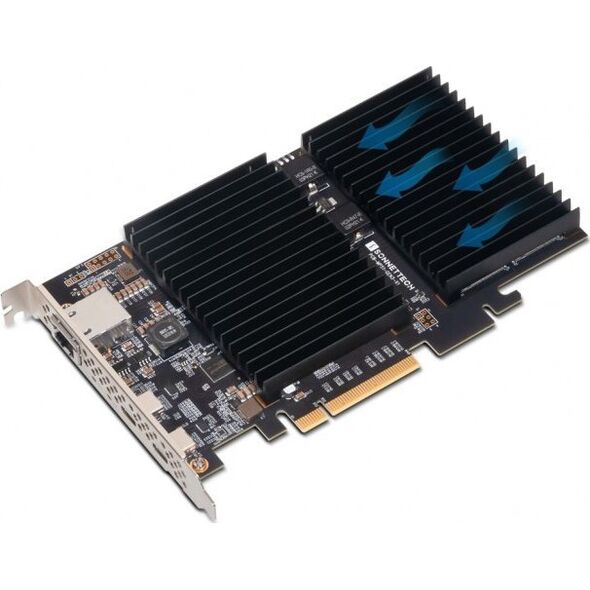 Sonnet McFiver PCIe Card - Multifunction Adapter Card with Dual M.2 NVMe SSD Slots, 10Gb�Ethernet and Two 10Gbps USB-C�Ports