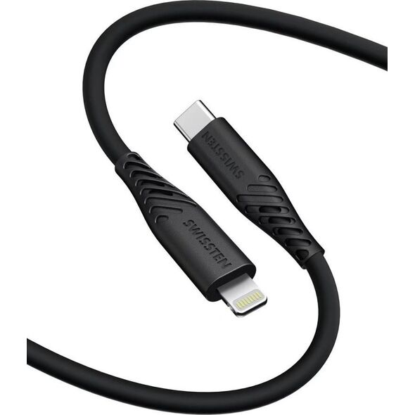Kabel USB Swissten USB-C - USB-C 1.5 m Czarny (71534010)