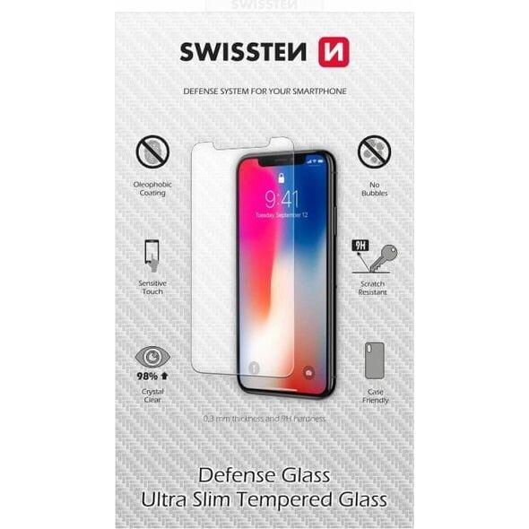 Swissten Tempered Glass for iPhone 12/12 Pro