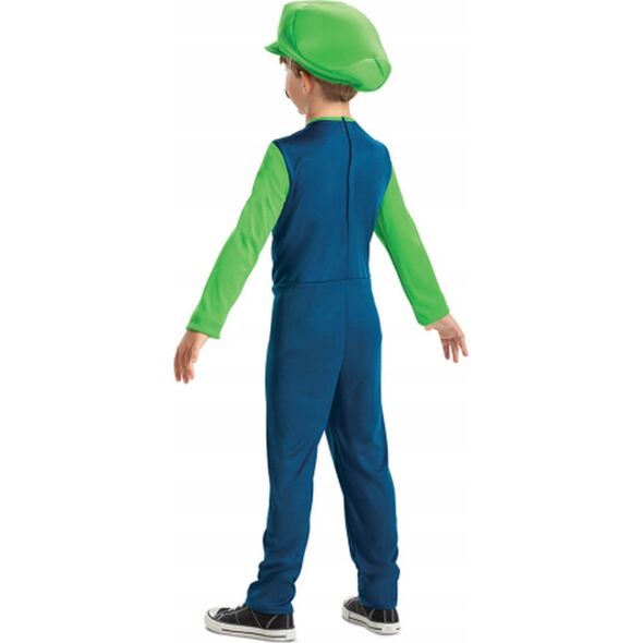 Disquise SUPER MARIO Costume Luigi, 7-8 y
