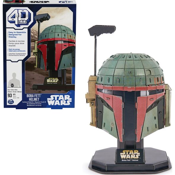 Marvel STAR WARS 4D Puzzle Boba Fett Helmet