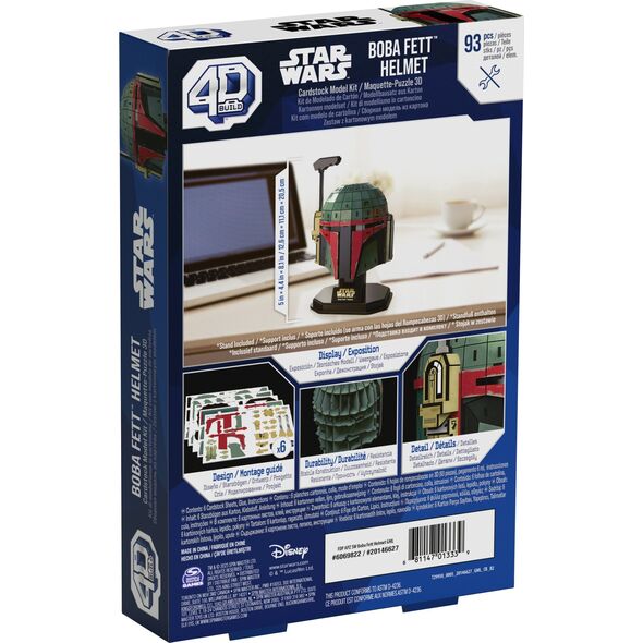 Marvel STAR WARS 4D Puzzle Boba Fett Helmet