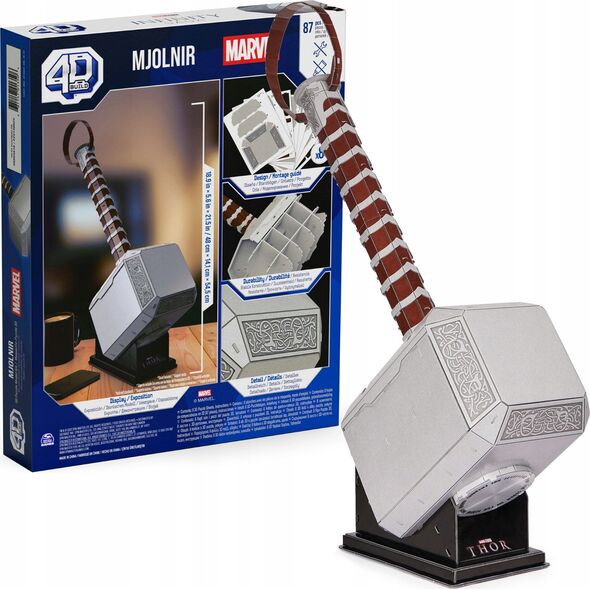 Marvel MARVEL 4D Puzzle Thor Hammer