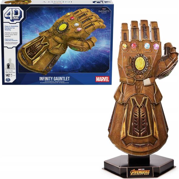 Marvel MARVEL 4D Puzzle Thor Hammer