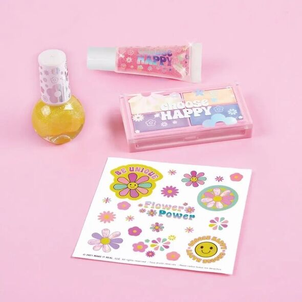 Make it real MAKE IT REAL Water bottle with cosmetics set "A Taste of Beauty"