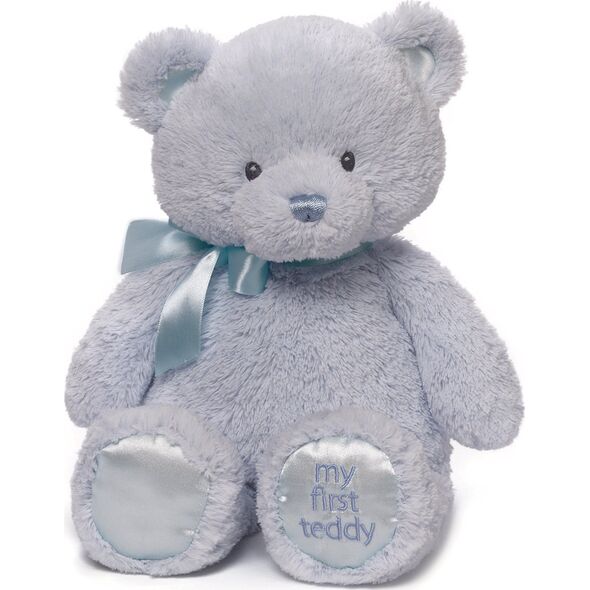 Spin Master GUND Plush toy My 1st Teddy, blue, 38 cm