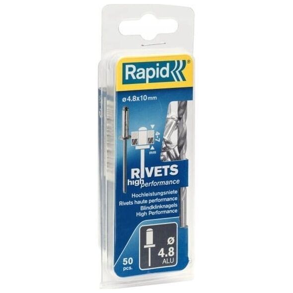 Rapid Rivets "Rapid" 4.8 x 10, 50 pcs.