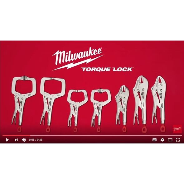 Milwaukee MILWAUKEE CLAMP PLIERS 175mm MAX BITE 7"