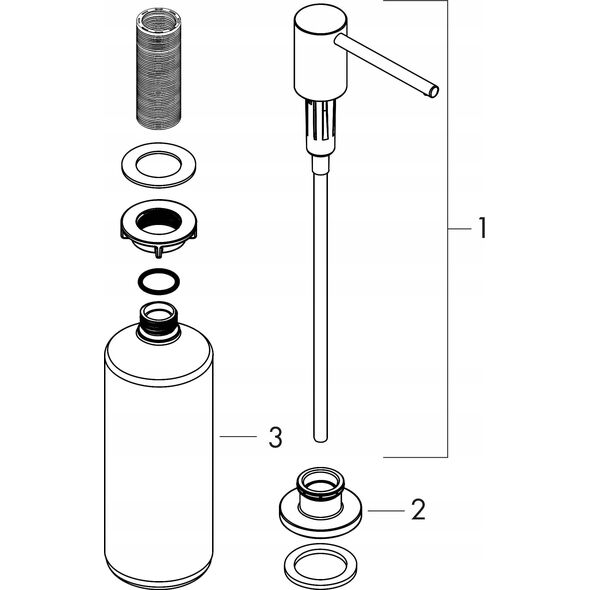 Hansgrohe Dispenser Hansgrohe A41 40438670