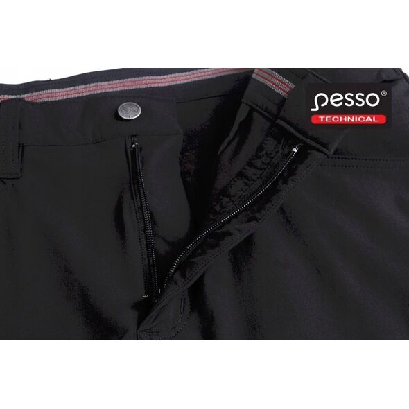 Pesso Work trousers STRETCH Mercury, black C48
