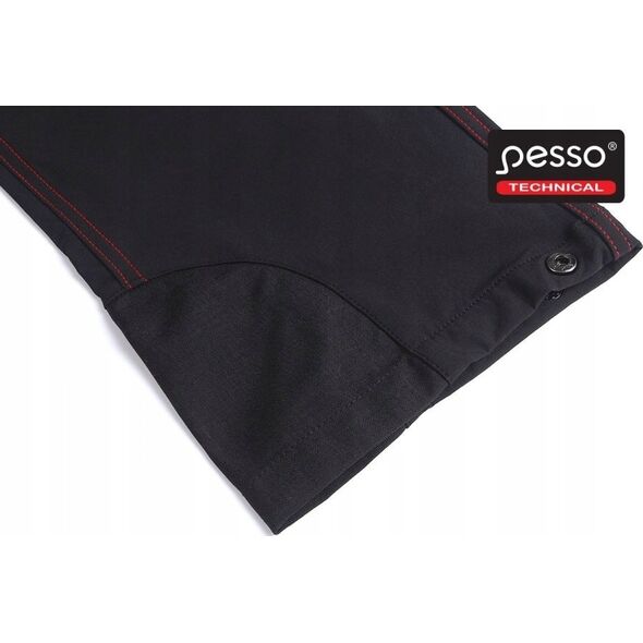 Pesso Work trousers STRETCH Mercury, black C48