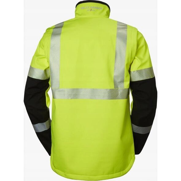 Kurtka męska Helly Hansen Reflective jacket HELLY HANSEN ICU Softshell, yellow 2XL