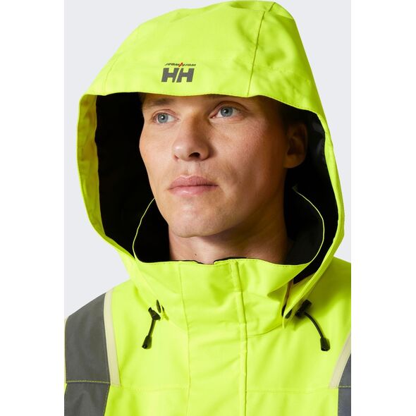 Kurtka męska Helly Hansen Reflective jacket HELLY HANSEN UC-ME Shell Jacket, yellow XL
