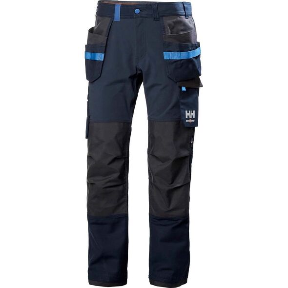 Helly Hansen Pants HELLY HANSEN Oxford 4X Cons Pant, black/blue C54