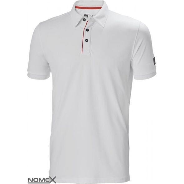Helly Hansen T-shirt HELLY HANSEN Kensington Tech Polo, white L