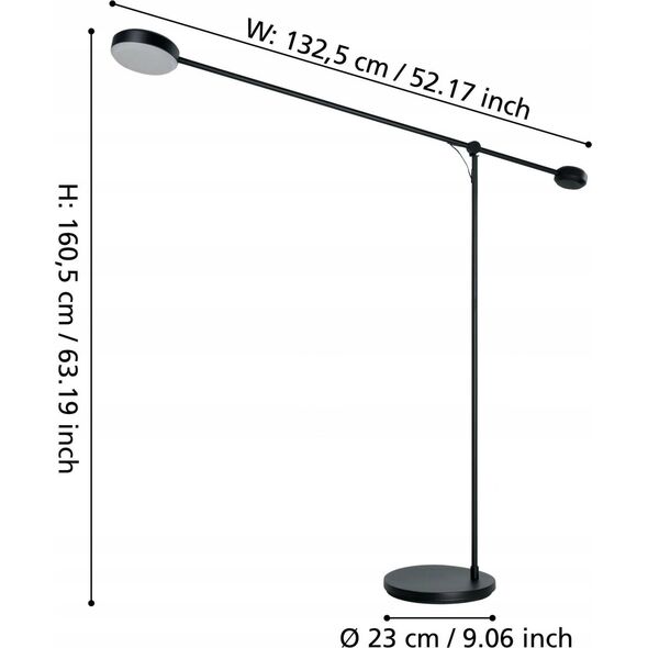 Lampa podłogowa EGLO FLOOR LAMP EGLO CLAVELLINA LED 24W