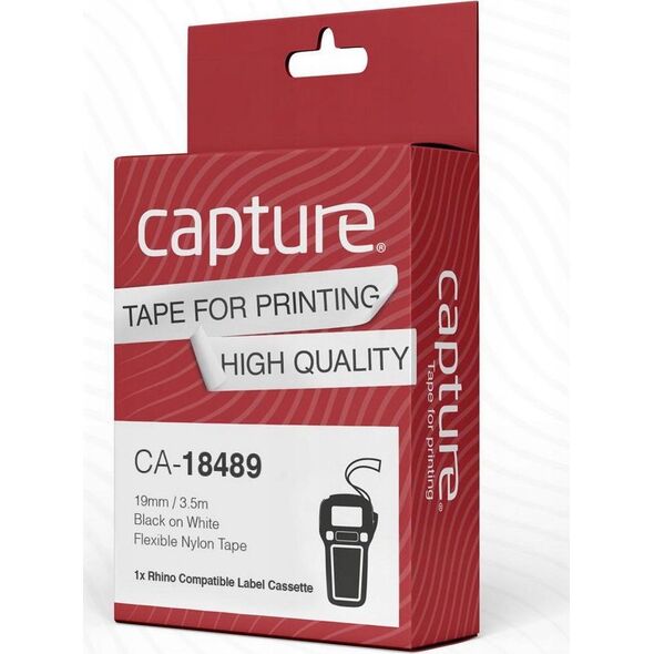 Capture Capture CA-18489 etykiet do nadruku Czarny, Biały