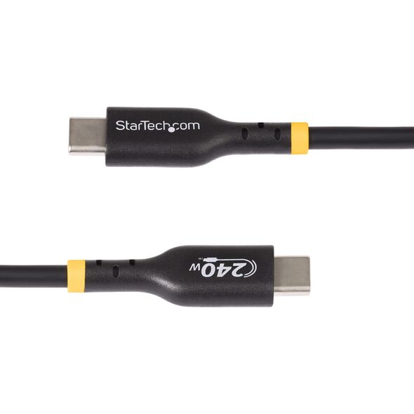 Kabel USB StarTech USB-C - USB-C 1 m Czarny (USB2EPR1M)