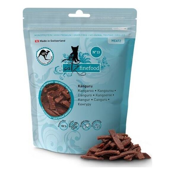 Catz Finefood Catz Finefood Monoproteinowy Kangur Przysmak Dla Kota 45g