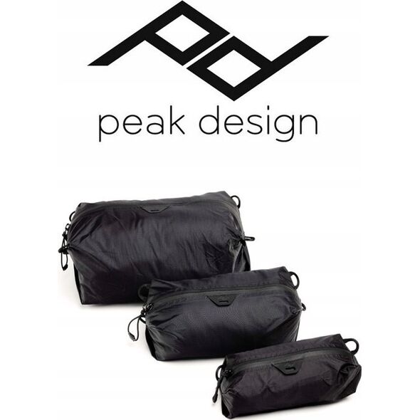 Torba Peak Design Zestaw Pokrowców Travel Line Peak Design Ultralight Packing Cube Black – S,SX, SXX, czarny
