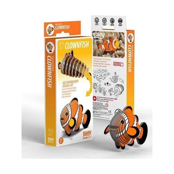 Fat Brain Toys Eugy - układanka 3D - rybka - błazenek