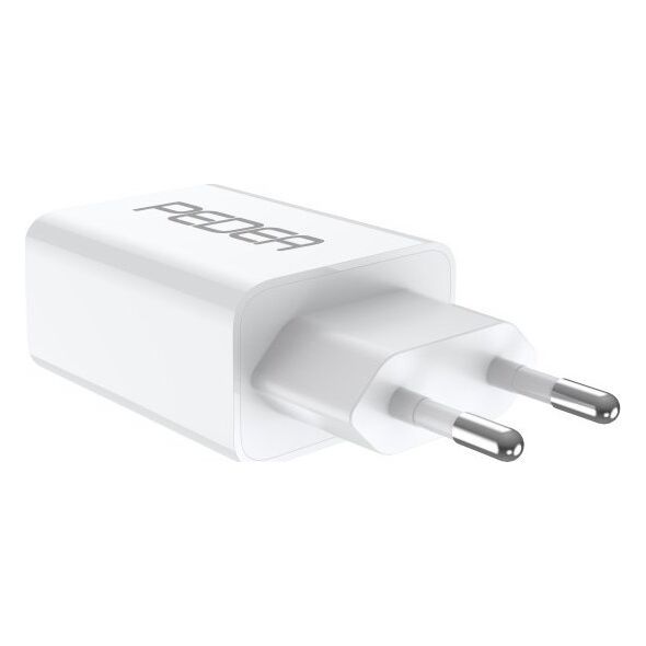 Ładowarka Pedea PEDEA Schnellladegerät Dual PD 20 Watt USB Typ A/C, weiß