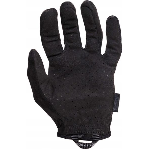 Mechanix Wear Mechanix Wear Pirštinės Mechanix SPECIALTY VENT, su skylutėmis ventiliacijai, juodos L dydis. Velcro, dirbtinė 0.6mm oda.touchscreen technologija