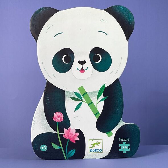 Djeco Djeco Siluetų dėlionė - Panda (24 detalės)