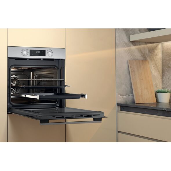 Piekarnik Whirlpool WHIRLPOOL Oven OMK58HU1X, Plotis 60 cm, Energy class A+, Inox