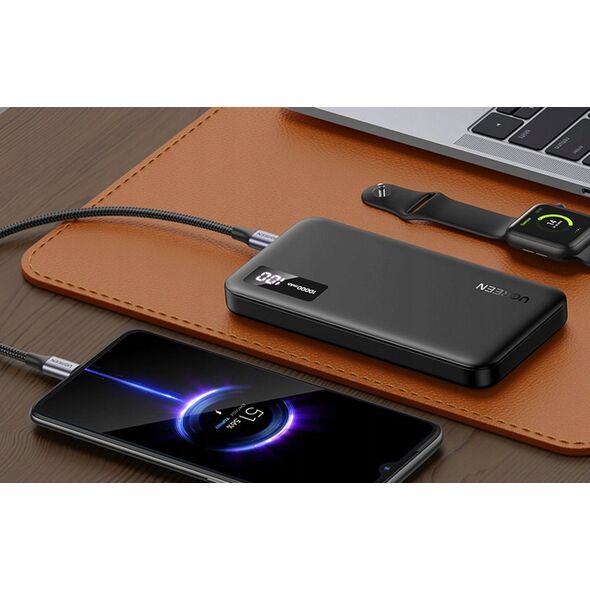 Powerbank Ugreen LiPo išorinis akumuliatorius (Powerbank) 10000mAh 22.5W USB-C, USB PB311 UGREEN