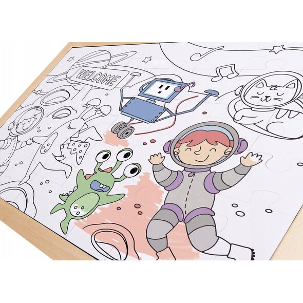 Hape HAPE dėlionė Space Friends, E1644A
