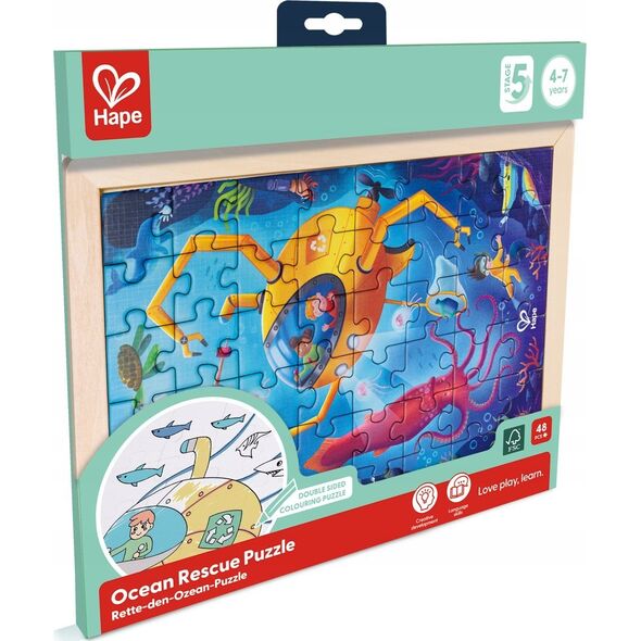 Hape HAPE dėlionė Ocean Rescue, E1643A