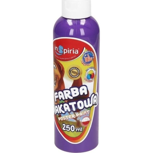 SCHEMAT Farba plakatowa lawendowa 250ml