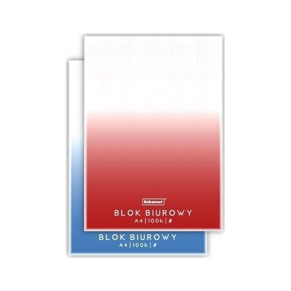 SCHEMAT Blok biurowy A4/100K kratka (5szt)