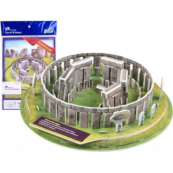 Jokomisiada Przestrzenne puzzle 3D 35 elementów Stonehenge ZA3301