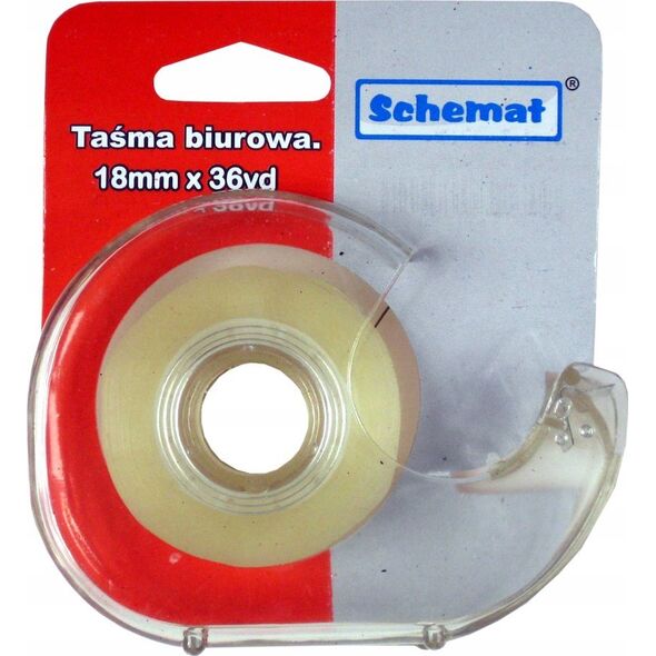 SCHEMAT Taśma z obcinaczem 18mm