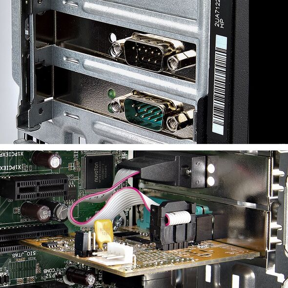 Adapter USB StarTech StarTech 21050-PC-SERIAL-LP adapter Wewnętrzny Seryjny