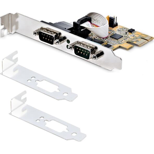 Adapter USB StarTech StarTech 21050-PC-SERIAL-LP adapter Wewnętrzny Seryjny