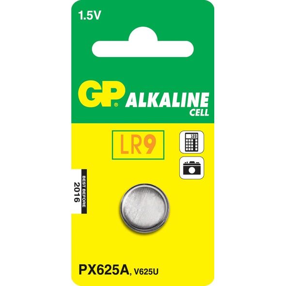 GP GP Batteries Alkaline Cell GPPX625AF Jednorazowa bateria LR9, SR43 Alkaliczny