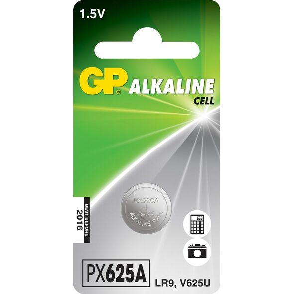 GP GP Batteries Alkaline Cell GPPX625AF Jednorazowa bateria LR9, SR43 Alkaliczny
