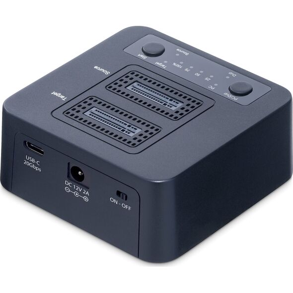 StarTech StarTech M2-HDD-DUPLICATOR-N1 duplikator Duplikator HDD/SSD 1 kopii Czarny