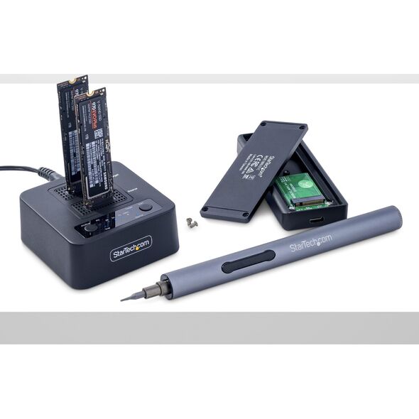 StarTech StarTech M2-HDD-DUPLICATOR-N1 duplikator Duplikator HDD/SSD 1 kopii Czarny