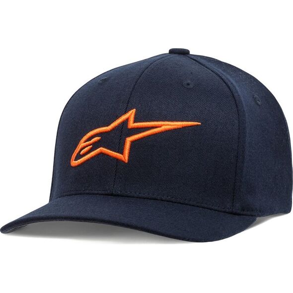 Alpinestars Czapka z daszkiem ALPINESTARS AGELESS CURVE HAT, Navy Orange Rozmiar: L/XL