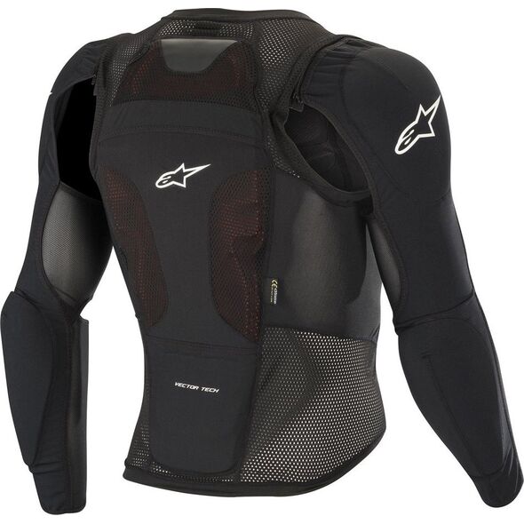 Alpinestars Zbroja ochronna ALPINESTARS VECTOR TECH PROTECTION LS JACKET, Black, Ochrona level 1 Rozmiar: S