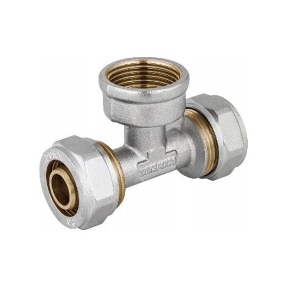 Perfexim Perfexim trójnik skręcany GW 16x1/2x16 PN10 CuZn-C 61-609-1615-000