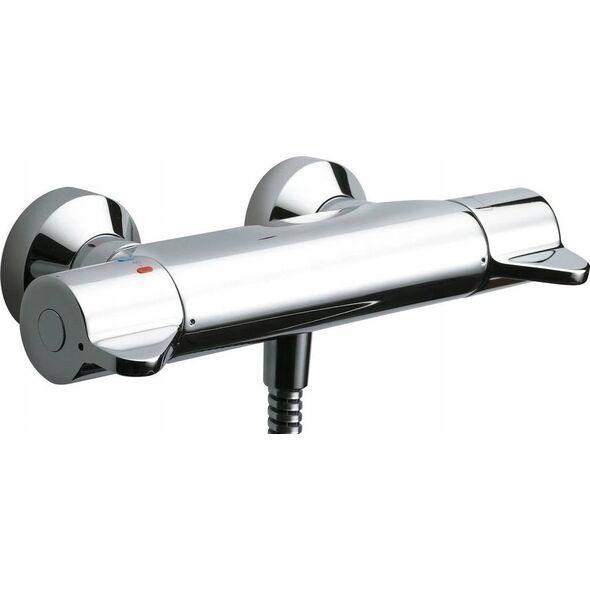 Bateria prysznicowa Invena Invena bateria termostatyczna Slim chrom BT-00-S01