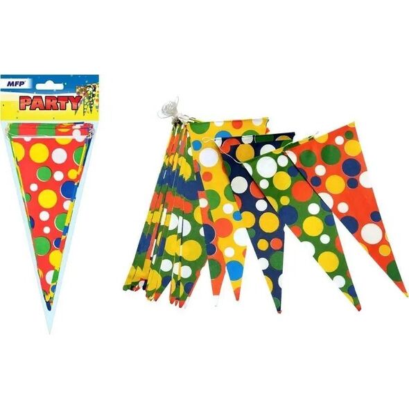 MFP paper girlanda papierowa G10 kropki 10m (26x12cm) 1041907