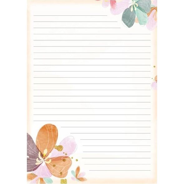 MFP paper papeteria LUX 5+10 (Kwiaty) 5550344
